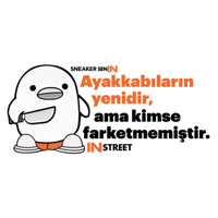 InStreet instreet sokaksenin in street ınstreet Sticker