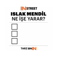 InStreet sokak instreet sokaksenin in street Sticker