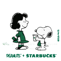 Peanuts Sticker by Starbucks APAC