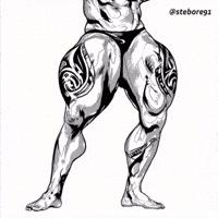 Black And White Illustration GIF