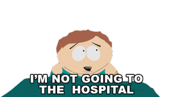 Staying Not Going Sticker by South Park