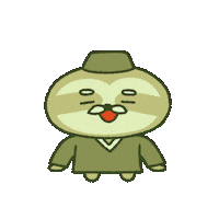 neusik dancing sloth 댄스 나무늘보 Sticker