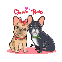 French Bulldog Dog Sticker