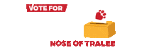 Nose Of Tralee Sticker by Pet Sitters Ireland