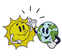 Illustration Sun Sticker by Good Energy Co.