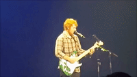 Ed Sheeran Gives Mid-Concert Shoutout to Engaged Couple