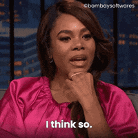 I Think So Late Night GIF by Bombay Softwares