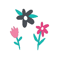 Patternhill flowers patternhill Sticker