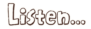 Text Listen Sticker