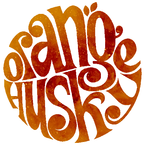 Orange Band Sticker by Brenfi