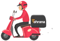 Food Bike Sticker by ehrana.si