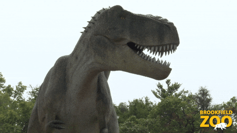 Teeth Dino GIF by Brookfield Zoo Chicago