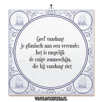 Humor Wijsheid Sticker by Tegelspreuken.nl