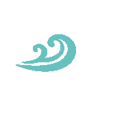 Cheers Wave Sticker by Pokey Cuneo