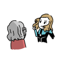 angry captain marvel Sticker by nothingwejun