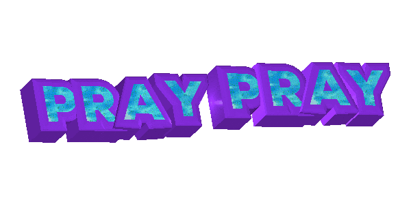 Pray Pray Sticker
