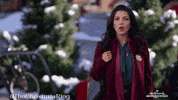 Candy Cane Wow GIF by Hallmark Mystery