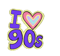 90S Pop Sticker