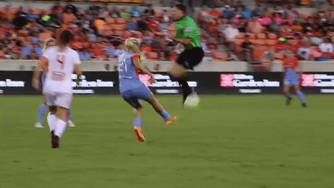 melissa henderson football GIF by Houston Dash