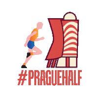 runczechdigi running run race runczech Sticker