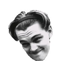 leonardo dicaprio leo Sticker