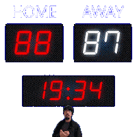 87 Away Sticker