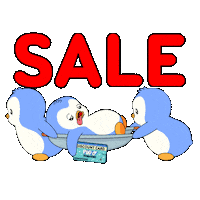 Shopping Spree Sticker by Pudgy Penguins