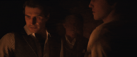 Mithrie giphyupload crime drama knife fight hangar 13 GIF