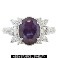 abbysparks ring engagement proposal rings Sticker