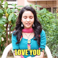 I Love You Ashi Singh GIF