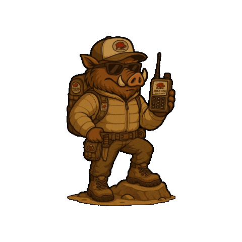 Wild Hog Sticker by Wild Hog Overland