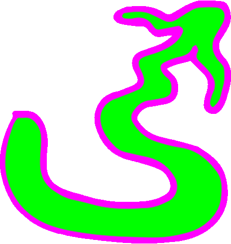 Pink Arrow Sticker