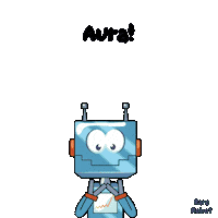 Power Robot Sticker by VeeFriends