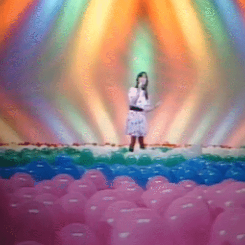 Japanese Music Rainbow GIF