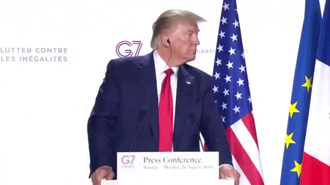 giphydvr donald trump giphynewsinternational g7 g7 summit GIF