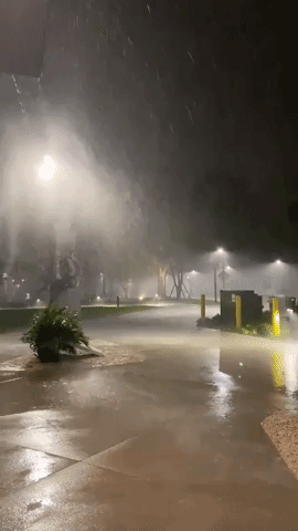 Rain Lashes Miami as Flood Advisory Issued