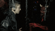 celebrity celeb GIF by Brimstone (The Grindhouse Radio, Hound Comics)