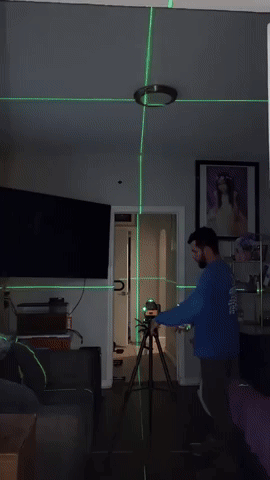 Nivel Láser en acción