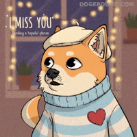 Miss You Love GIF by Doge Pound