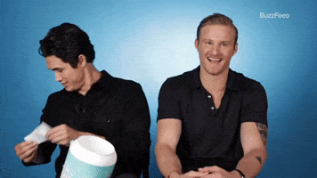 Alexander Ludwig Laughing GIF by BuzzFeed