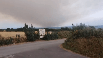 Hundreds Evacuated as Wildfire Spreads in Brittany, France