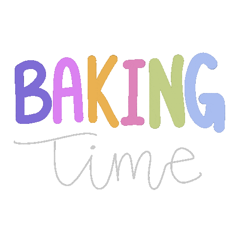 Cake Baking Sticker