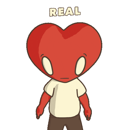 Heart Agree Sticker by LT3 Creations