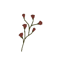 aprililaac flower green garden leaf Sticker