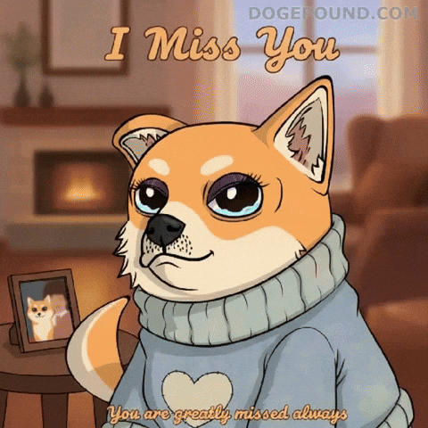 Miss You Love GIF by Doge Pound