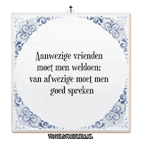 Respect Nl Sticker by Tegelspreuken.nl