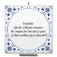 Troost Interesse Sticker by Tegelspreuken.nl