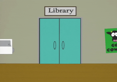 door library GIF by South Park 