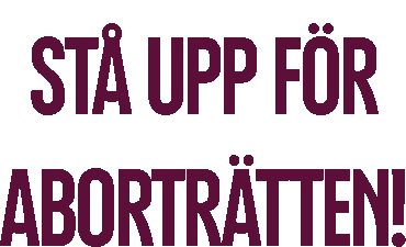 Abort Aborträtten Sticker by RFSU