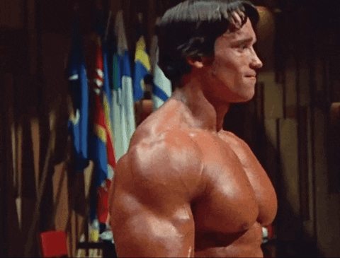Arnold Schwarzenegger Fitness GIF